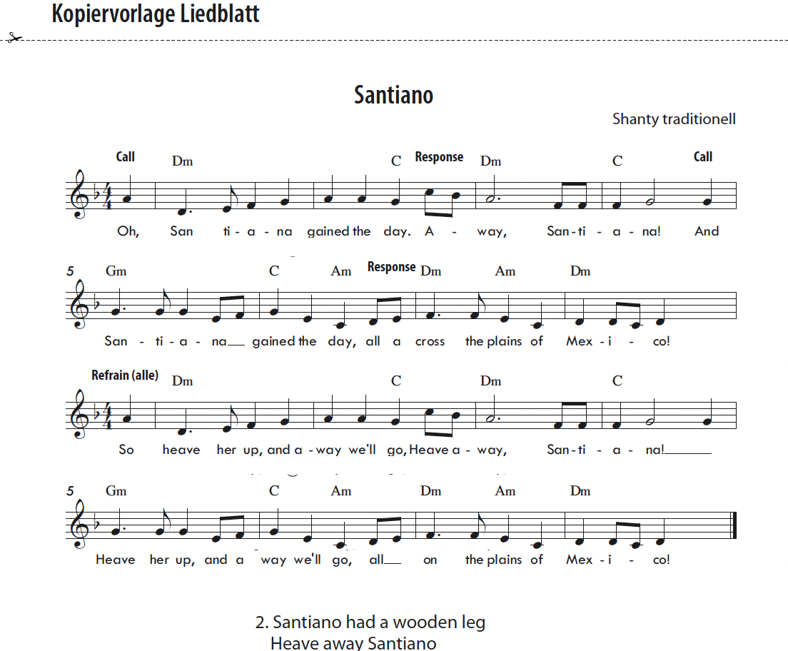 Santiano (The Plains of Mexico) - Orff 