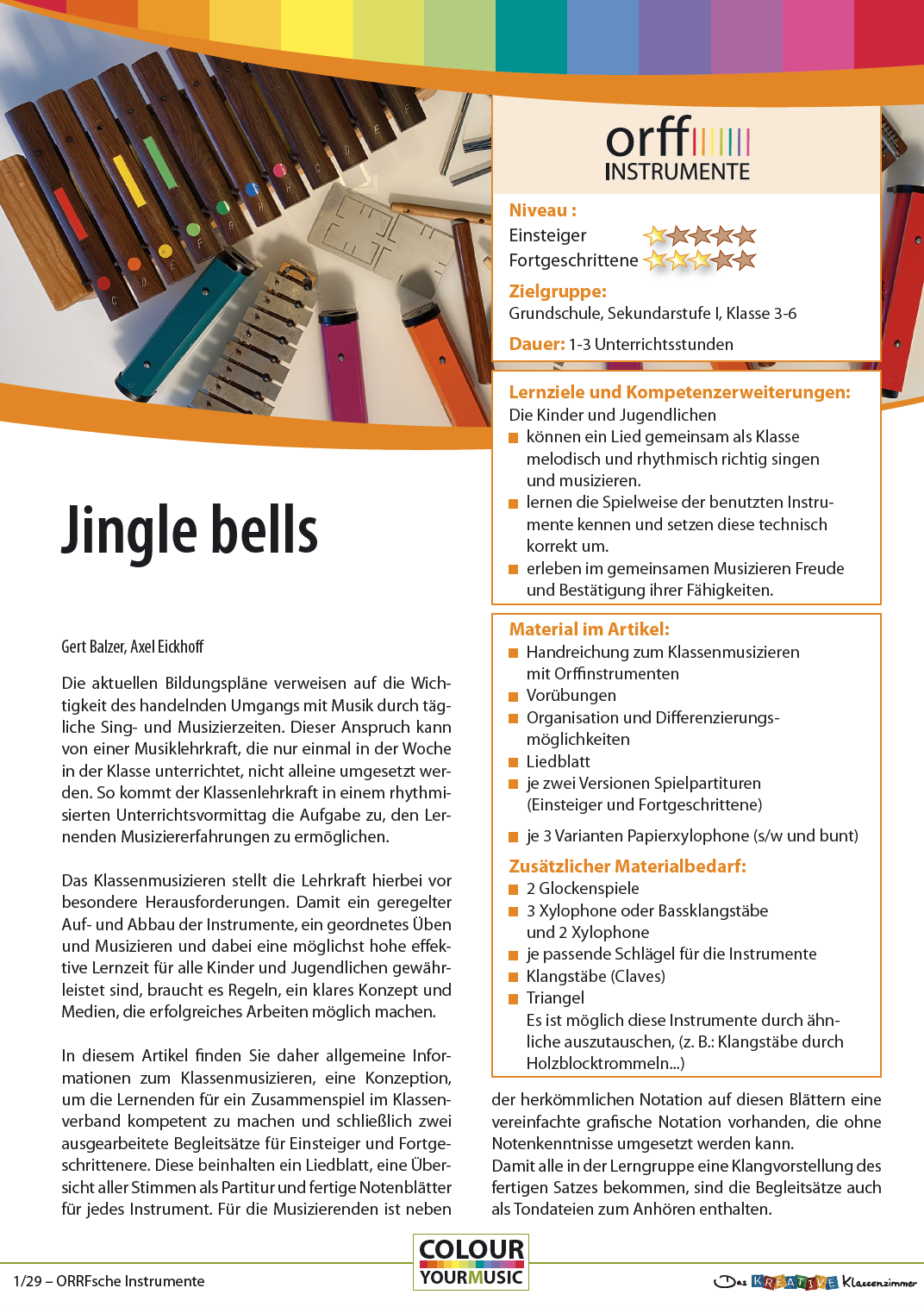 Jingle bells - Orff